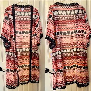 ❤️ LuLaRoe Chloe heart Aztec cardigan